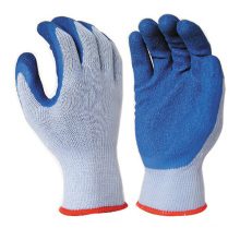 10G T/C Yarn 5 Thread 21S Latex Dipping Work Gloves For Construction